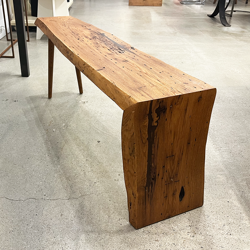 Wormy Chestnut Bench
