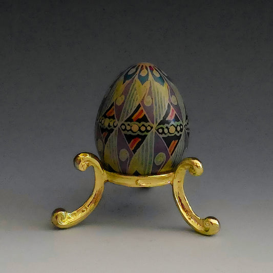 "Darya" Hand Painted Pheasant Egg