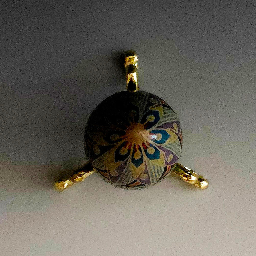 "Darya" Hand Painted Pheasant Egg