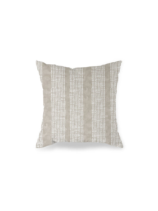 "Dotted Stripe" Pillow in Mahonia