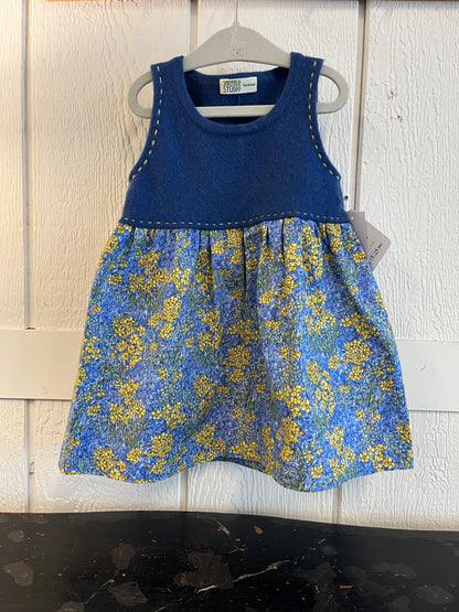 Repurposed Cashmere & Cotton Jumper 18-24M