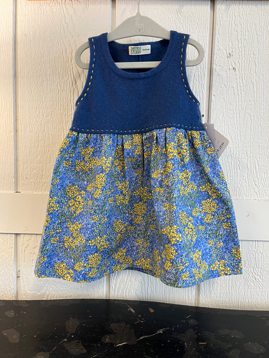 Repurposed Cashmere & Cotton Jumper 18-24M