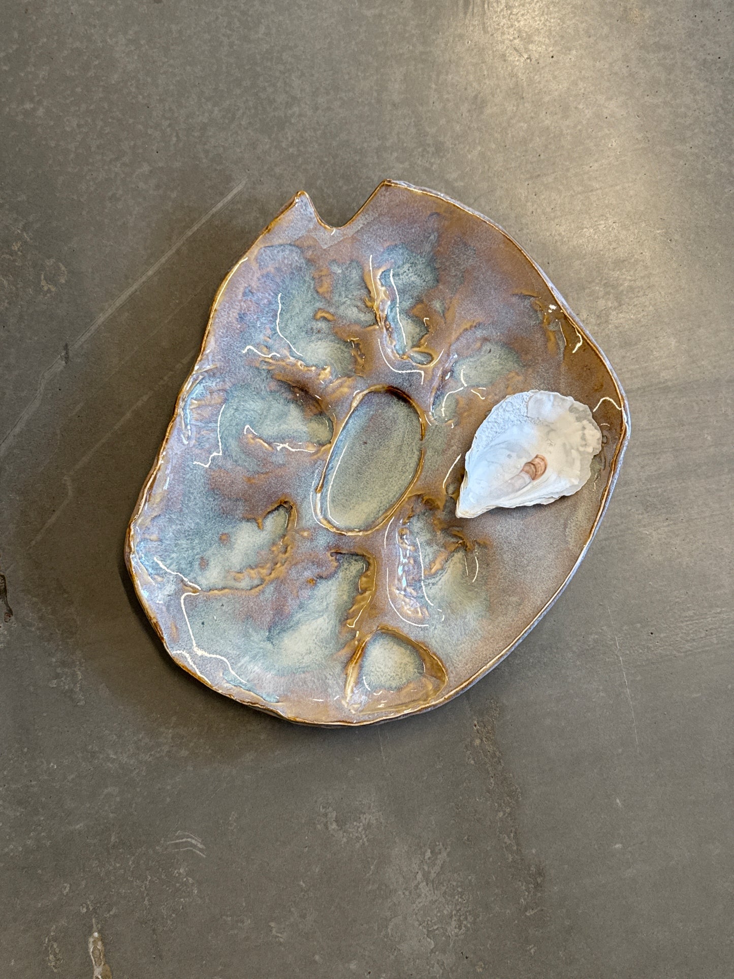 The Half Shell Oyster Plate