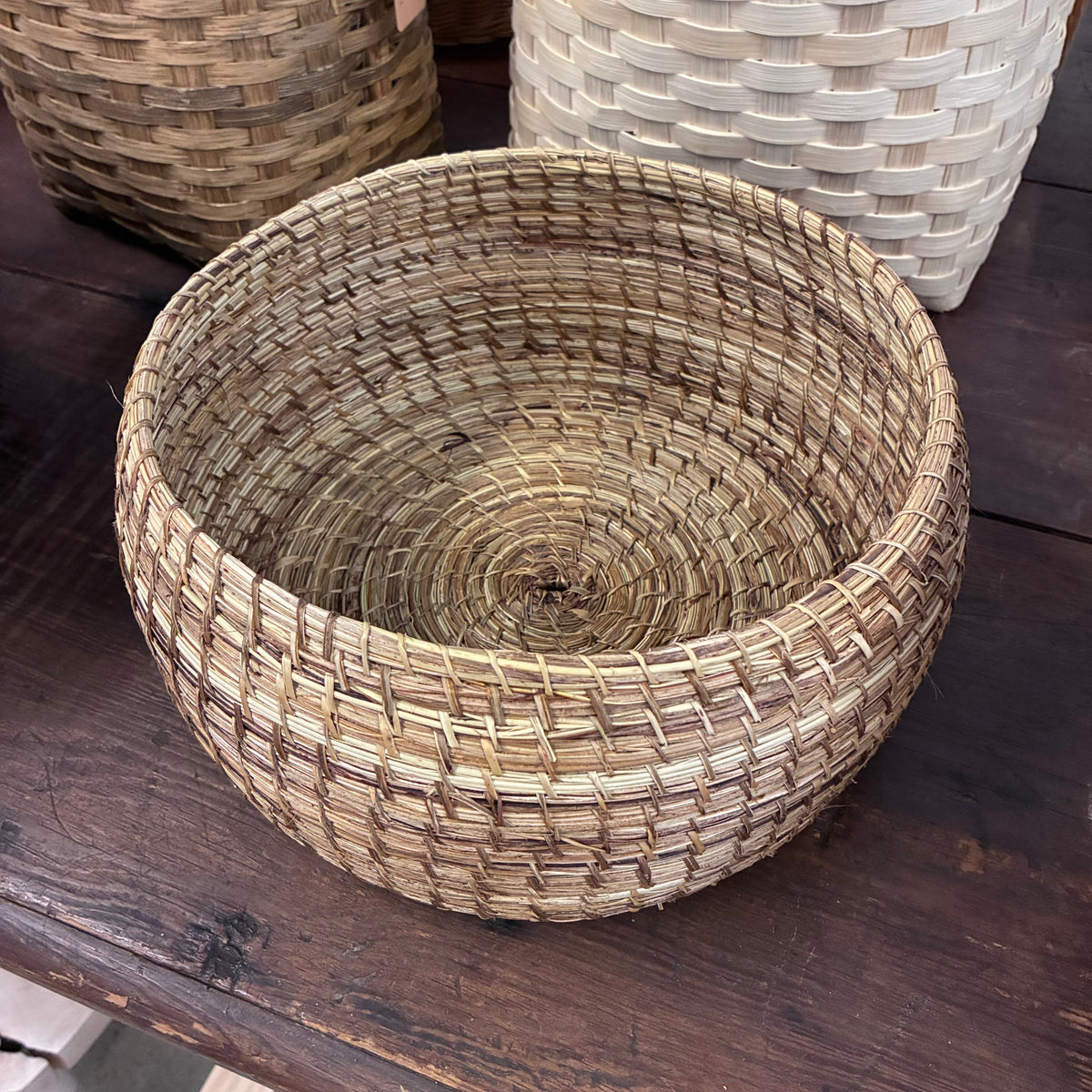 Handmade Round Basket