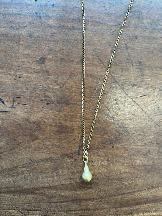 Small Pear Necklace