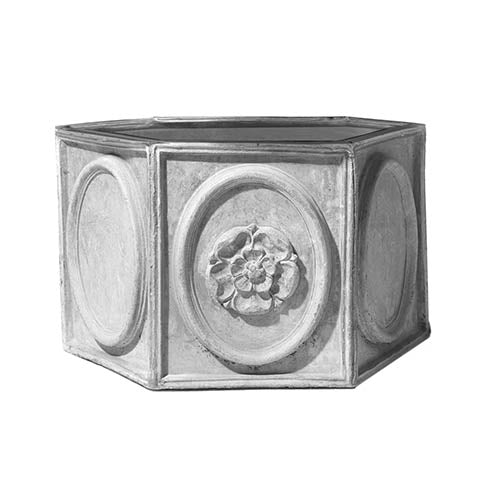 Florentine Hexagon Planter