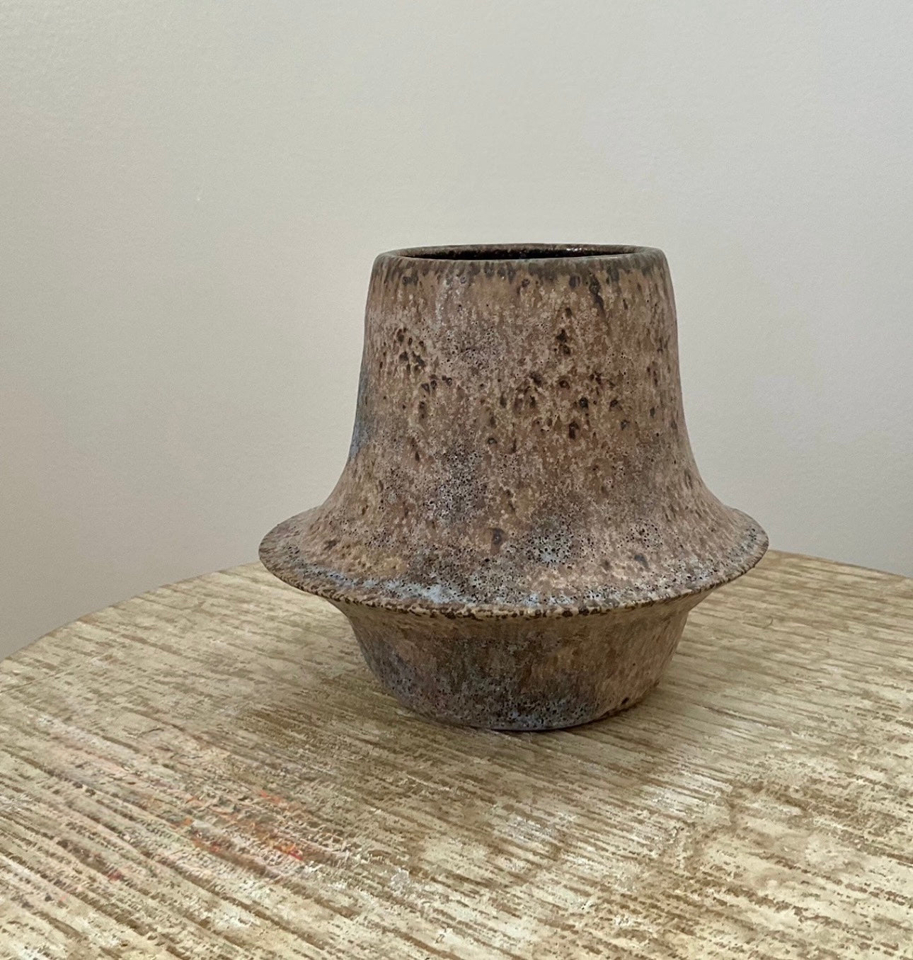 Powder Blue Flare 4" Vase