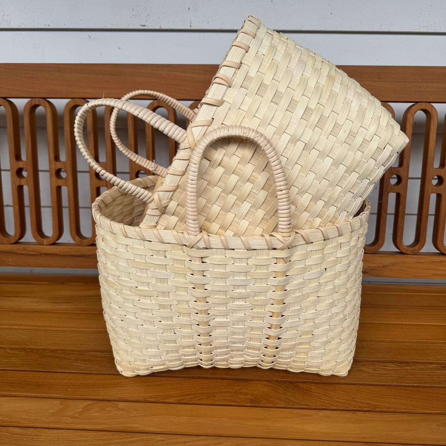Tan The Tote Basket Widener Company