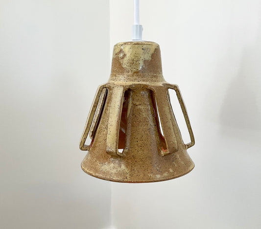 Gold Slit Pendant light