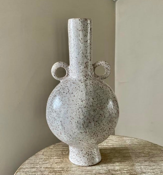 Claude Renaud - HB Greige Swell Vase & Loops