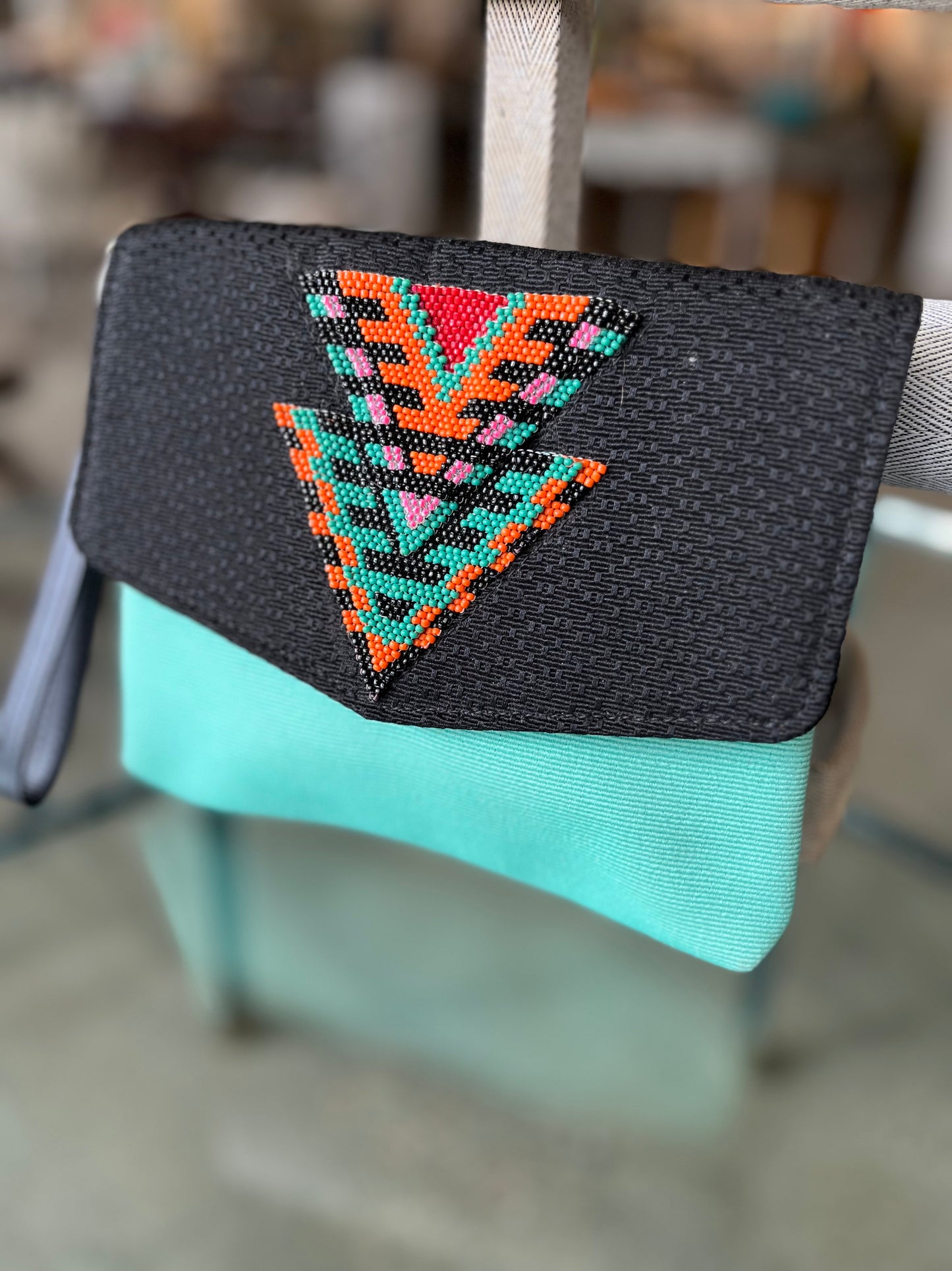 Turquoise Clutch