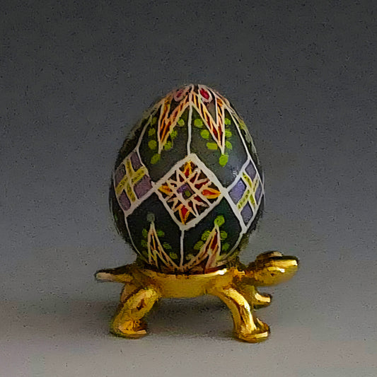 "Grace" Hand Painted Bobwhite Quail Egg