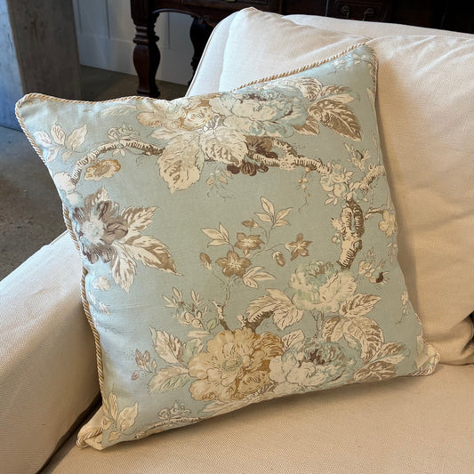 Vintage “Summer Garden” Pillow