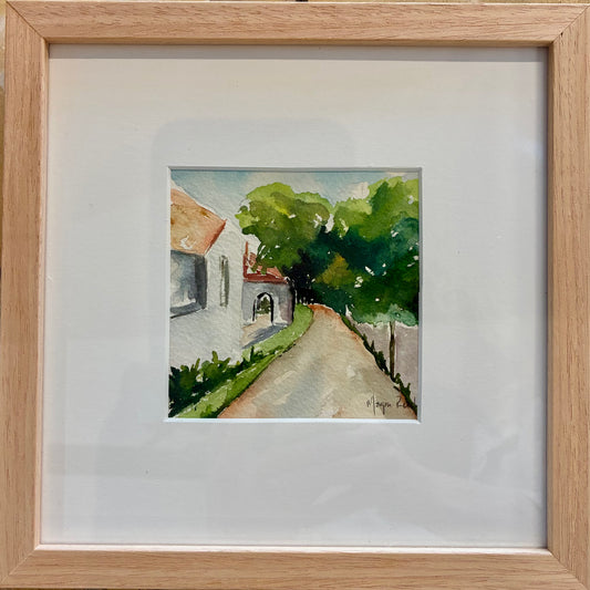Framed Watercolor I