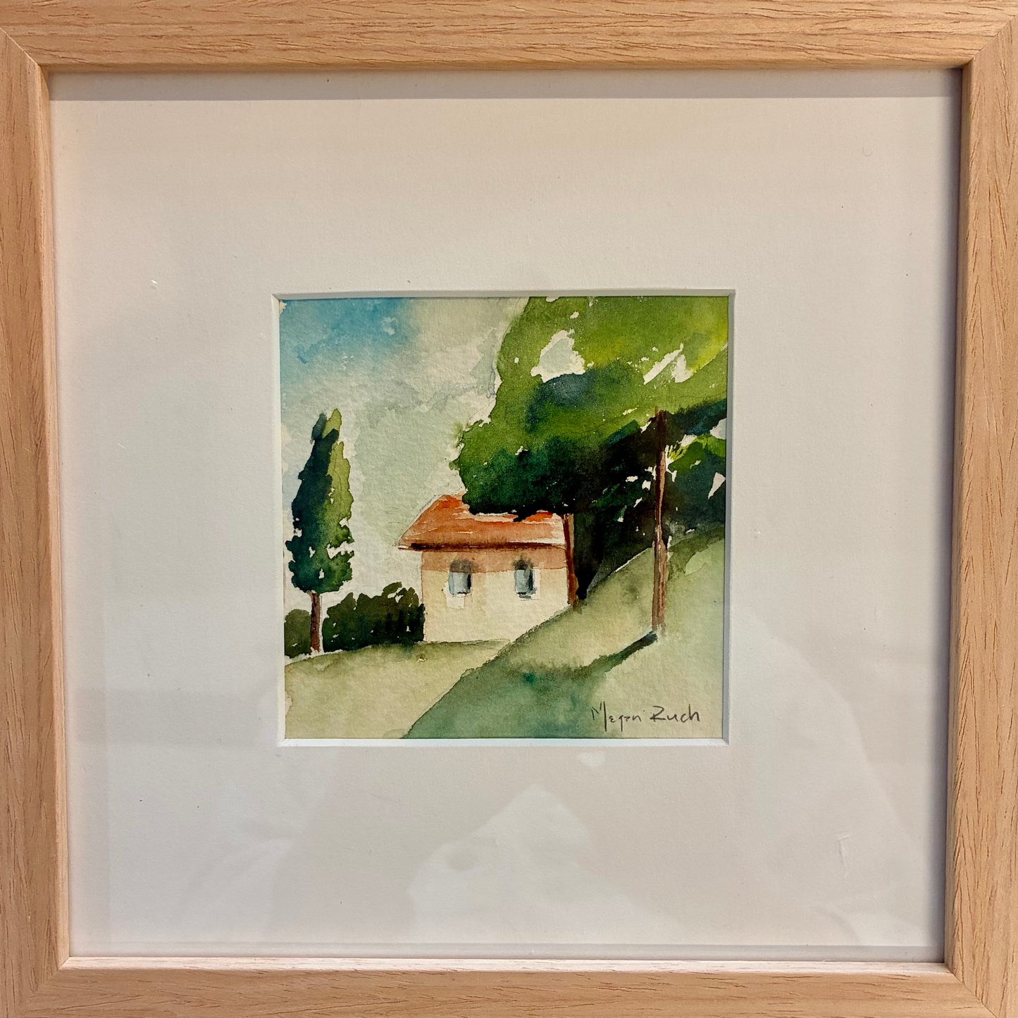 Framed Watercolor III