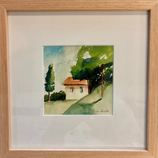 Framed Watercolor III