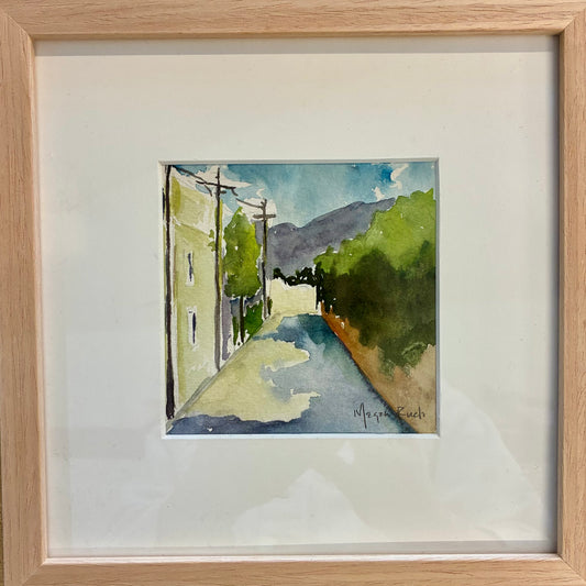 Framed Watercolor IV