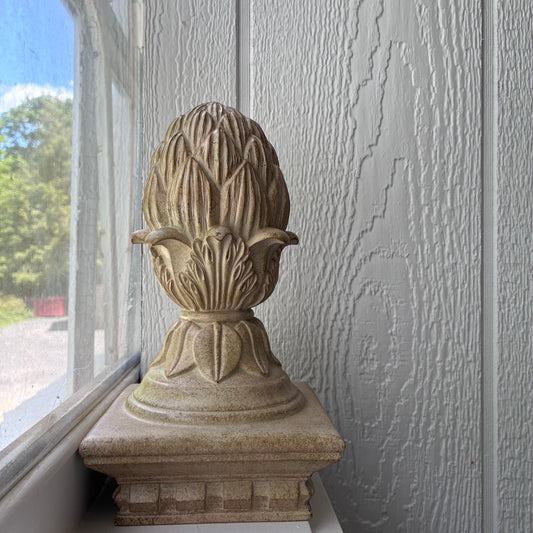 Dark Gray Finial Artichoke 100 Main