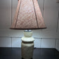 Dim Gray Hand Sewn French Linen Lampshade Maker's Aly
