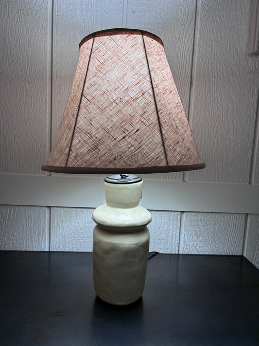 Hand Sewn French Linen Lampshade