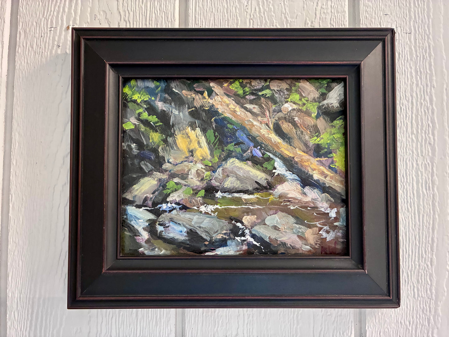 “Creek and Stone"
