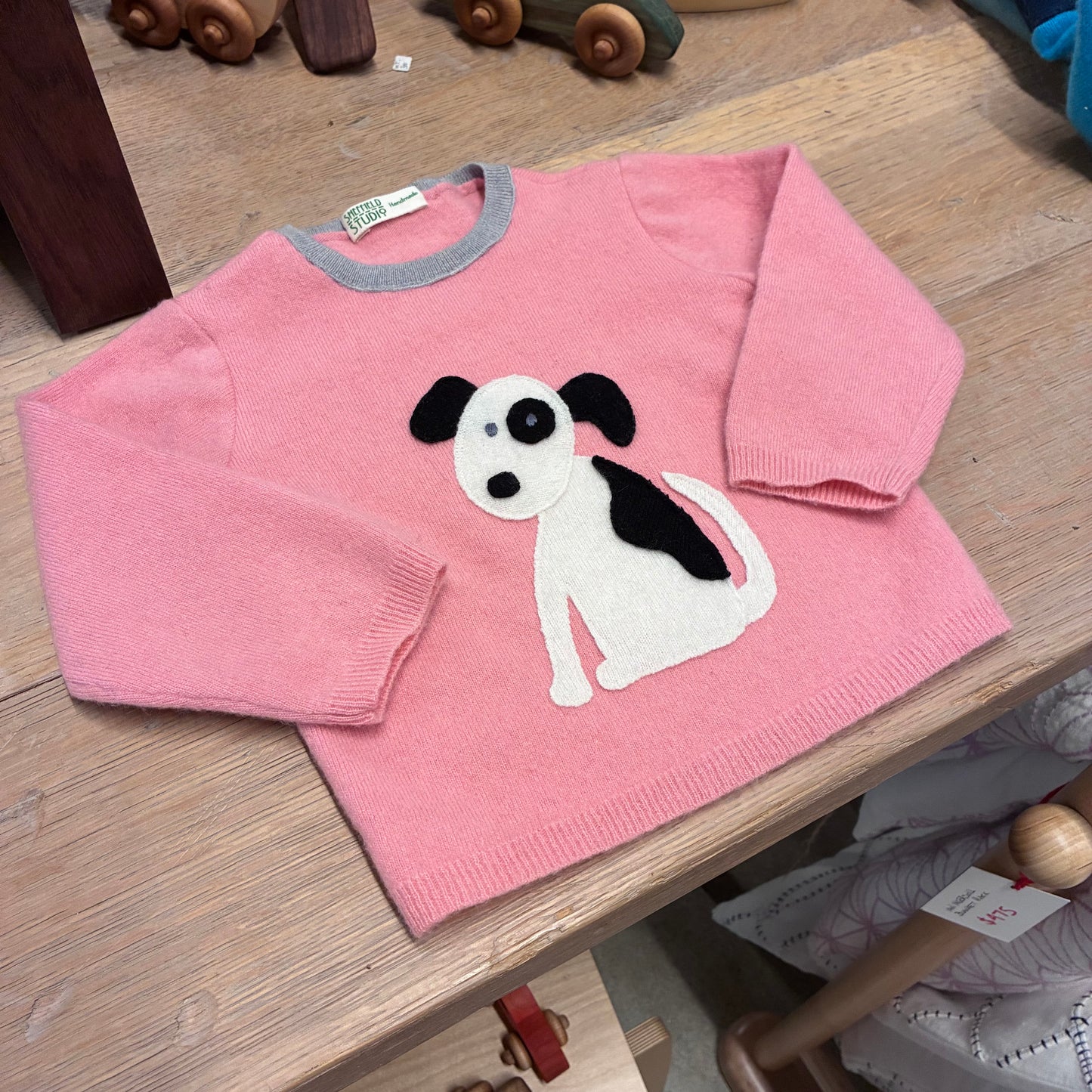Repurposed Cashmere Children's Sweater - 12M