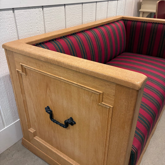 Unusual Biedermeier-Style Settee