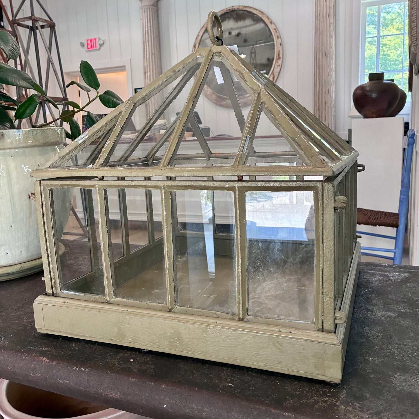 Glass & Iron Victorian “Wardian Case”