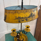 Light Gray Directoire-Style Bouillotte Lamp Pete Hathaway