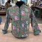 Handmade Block Print Quilted Jacket - Green