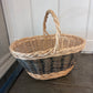Handwoven Handled Basket