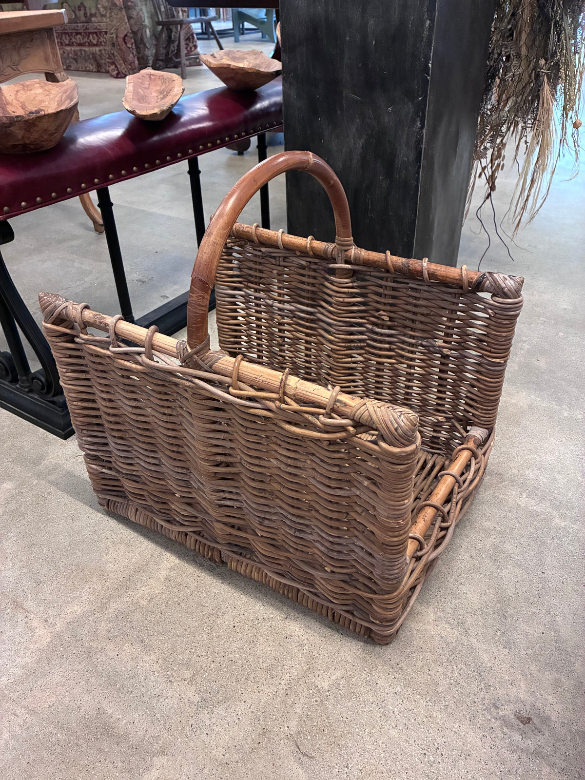 Large Open Willow Basket