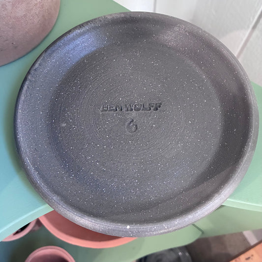 Dim Gray #6 Saucer Grey Ben Wolff
