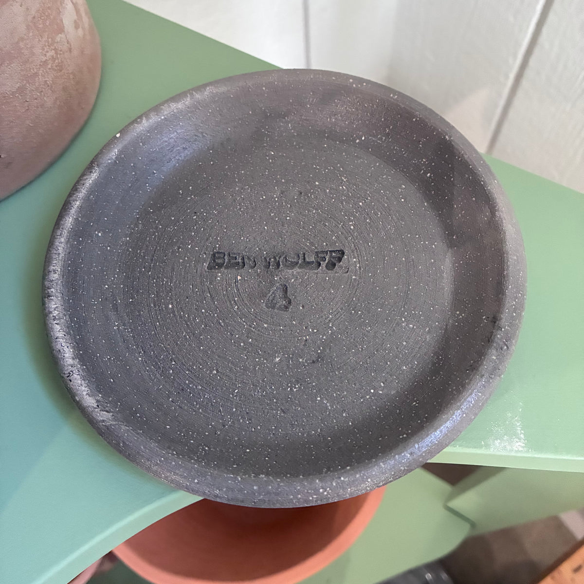 Dim Gray #4 Saucer Grey Ben Wolff