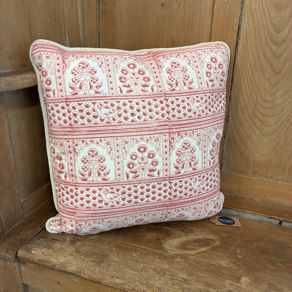 Sienna Indiennes Miguel Red Rescued Textiles