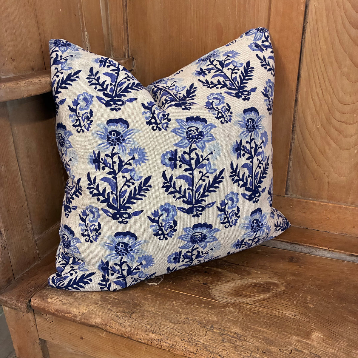 Sienna Vintage “Hira” Block Print Rescued Textiles