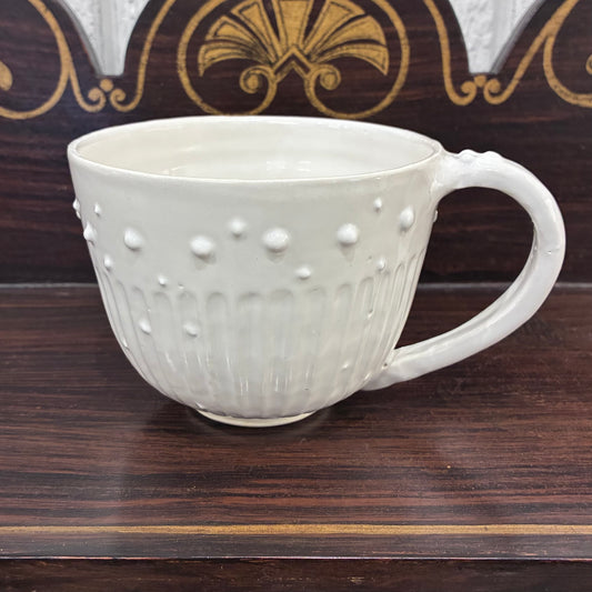Dark Slate Gray Pleides Mug Sheila Fox Pottery
