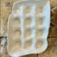Handmade Egg Carton x 12 White