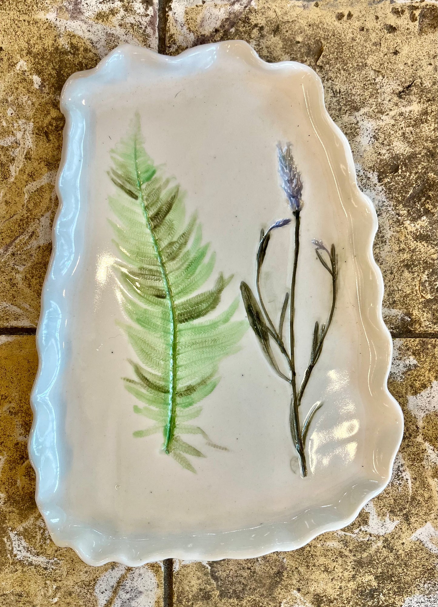 Botanical Jewelry Tray