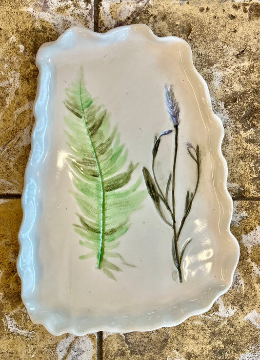 Botanical Jewelry Tray