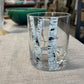 Etched Birch Whiskey Glass