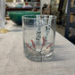 Etched Birch Whiskey Glass