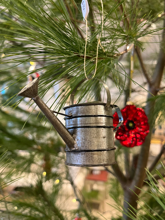 Watering Can Ornament