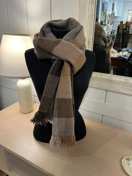 Handwoven Wool Scarf