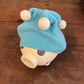 Repurposed Cashmere Baby Hat - Newborn