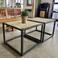 Low Tables Handmade from Antique Sicilian Tiles