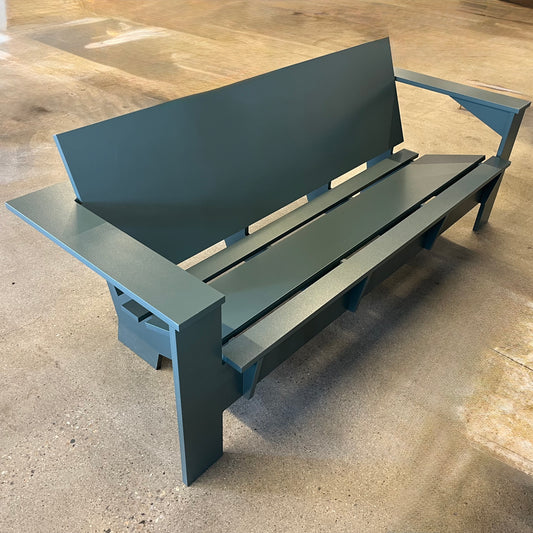 Outdoor Sofa in Basil Green