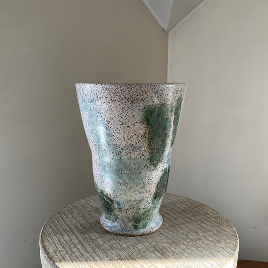 Claude Renaud Krater Pastel Vase
