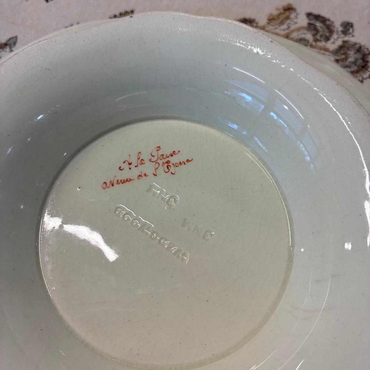Dark Sea Green Antique Wedgwood Cake Plate 100 Main