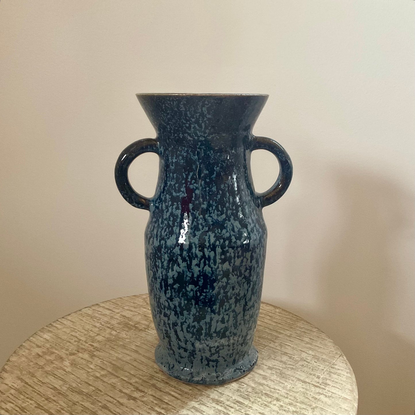 Claude Renaud Gloss Indigo Vase